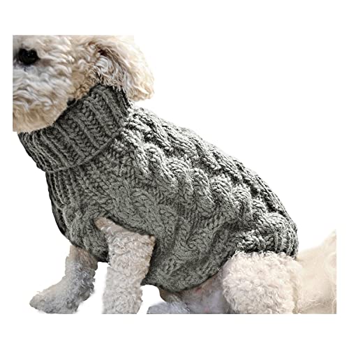 Hundepullover Strickwege Haustiermäntel Hunde Winterkleidung Hundekleidung & Accessoires Herbst und Winter Haustier Kleidung Winter Hunde Kleidung Pullover Haustier Kleidung Lässig Warm von PetPhindU