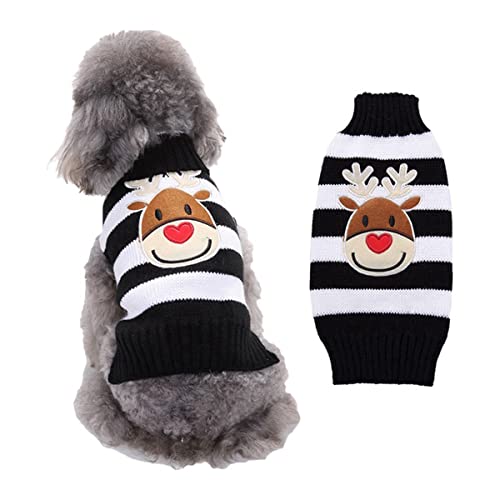 Hundepullover Strickwege Haustiermäntel Hunde Winterkleidung Hundekleidung & Accessoires Mode Warme Weihnachtswinter -haustierpullover Funkfestes Kostüm Koji Pelz Kleidung Winter von PetPhindU