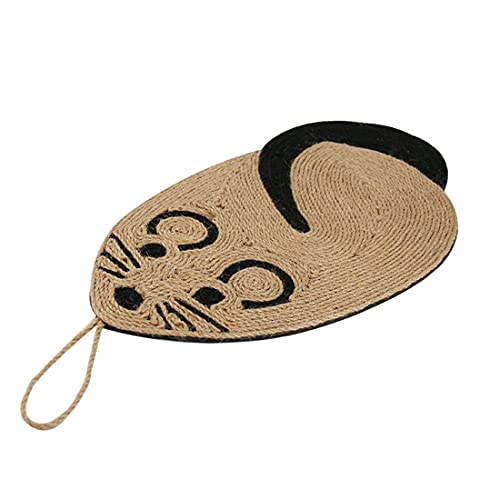 Katze Kratzbrett Wand- Katze Scratcher Durable Sisal-mat Verkratzen Mat mit Hängenden Seil für Indoor Cat Grinding Claws Maus Sisal Scratcher von PetPhindU