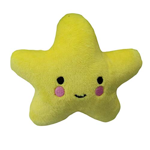 Pet Hund Quietschende Plüsch-Spielzeug, Star Zahnreinigung Spielzeug Plüsch Nettes Spielzeug für Angst Erleichterung Small Medium Puppy Chew Spielzeug Pet Hund Quietschende Plüsch-Spielzeug, Star Zahnreinigung Spielzeug Plüsch Nettes Spielzeug für Angst Erleichterung Small Medium Puppy Chew Spielzeug von PetPhindU