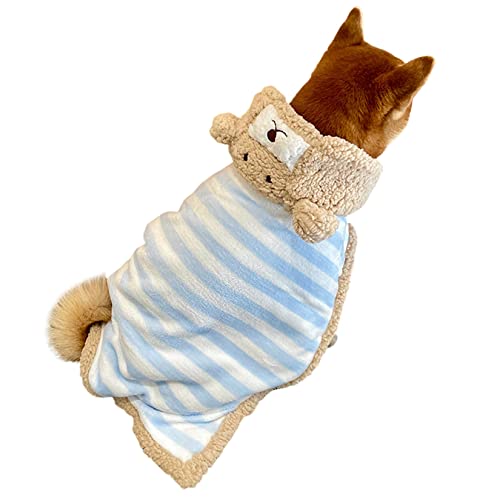 Pet Pyjamas für Hunde Haustier Pullover Weiche Kleidung Haustier Hunde Pyjamas Kleidung Haustier Constume Bär Hunde Kleidung Shiba Inu Corgi Warm Herbst und Winter Dicke Plüschdecke Cape Pet Pyjamas für Hunde Haustier Pullover Weiche Kleidung Haustier Hunde Pyjamas Kleidung Haustier Constume Bär Hunde Kleidung Shiba Inu Corgi Warm Herbst und Winter Dicke Plüschdecke Cape von PetPhindU