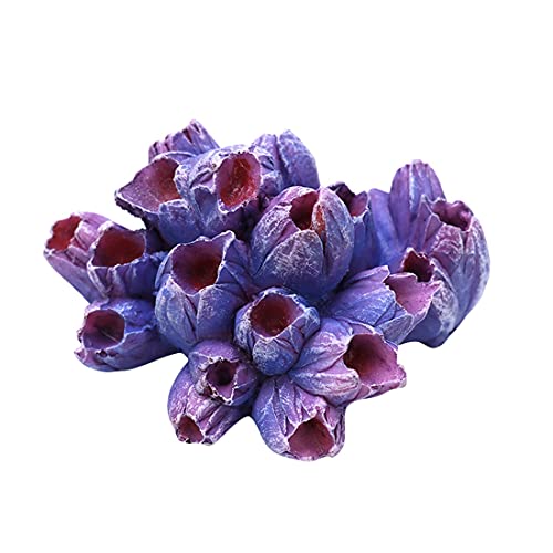 PetPhindU Aquarium Dekoration Aquarium Dekor Lila-Harz-nachgemachte Korallenriff Aquarium Coral Ornament Künstliche Meerespflanzen für Aquarium Landschaftsbau PetPhindU Aquarium Dekoration Aquarium Dekor Lila-Harz-nachgemachte Korallenriff Aquarium Coral Ornament Künstliche Meerespflanzen für Aquarium Landschaftsbau von PetPhindU