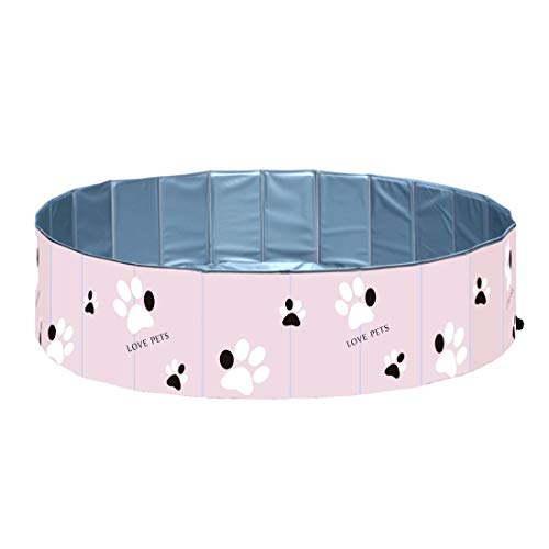 PetPhindU Badlachelicht für Kleine, Mittlere Große Hunde und Kinder, Hund Wasser Teich Pool Portable Hard Kunststoff-welpen Swimmingpool Faltbare Bade Wanne Wassermatte PetPhindU Badlachelicht für Kleine, Mittlere Große Hunde und Kinder, Hund Wasser Teich Pool Portable Hard Kunststoff-welpen Swimmingpool Faltbare Bade Wanne Wassermatte von PetPhindU