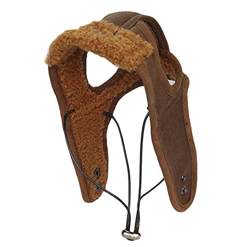 PetPhindU Fliegerhund Fliegerhut, Einfarbig Vintage-Hut Zubehör für Hund Welpe PetPhindU Fliegerhund Fliegerhut, Einfarbig Vintage-Hut Zubehör für Hund Welpe von PetPhindU