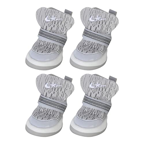PetPhindU Hundestiefel Paw Protector mit Reflektierenden Riemen Hundestiefel wasserdichte Schuhe mit Reflektierenden Riemen Atmungsaktiv Hund Wanderschuhe Welpenschuhe für Heißpflaster Hundestiefel PetPhindU Hundestiefel Paw Protector mit Reflektierenden Riemen Hundestiefel wasserdichte Schuhe mit Reflektierenden Riemen Atmungsaktiv Hund Wanderschuhe Welpenschuhe für Heißpflaster Hundestiefel von PetPhindU