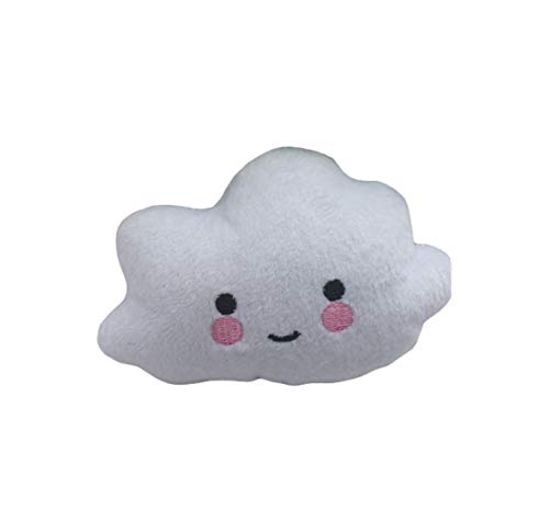 PetPhindU Puppy Squeaky Zähne Spielzeug, Wolke Stofftier Plüsch Interactive-Spielzeug für Welpen Zahnen Medium Welpen Haustier Hund Plüschspielzeug Reinigung PetPhindU Puppy Squeaky Zähne Spielzeug, Wolke Stofftier Plüsch Interactive-Spielzeug für Welpen Zahnen Medium Welpen Haustier Hund Plüschspielzeug Reinigung von PetPhindU