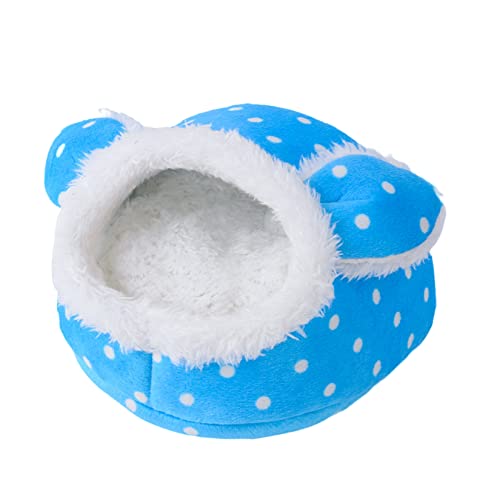 PetPhindU Ratten Hamster Warmes Bett Haus Kissen Hamster Bett Hamster Accessoires Hamster Versteck Warm Warm Schlafende Nestbett Tiere Bettzeug für Zwerg Hamster Warm Warm Warm Schlafende Nestbett von PetPhindU