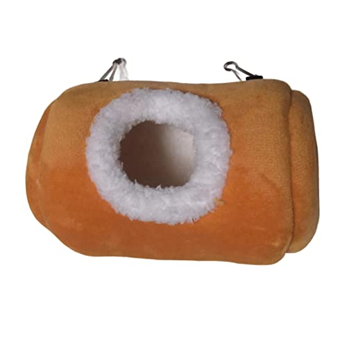 PetPhindU Ratten Hamster Warmes Bett Haus Kissen Hamster Bett Hamster Accessoires Hamster Versteck Warm Warm Schlafende Nestbett Tiere Bettzeug für Zwerg Hamsters Bettzeug Hamster Spielzeug Haustier von PetPhindU