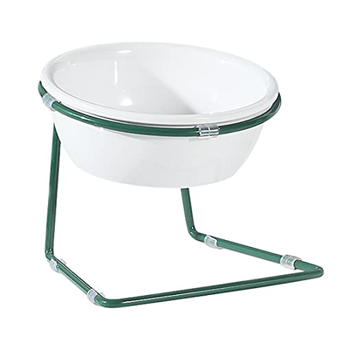 Raised Hundenapf Pet Feeder Erhöhte Hundezufuhr Tilted Katzenfutter Wasserschalen Keramikschalen mit Dekorativen Ständer für Kleine Hunde und Katzen Die Meisten 345 Ml / 12 Oz von PetPhindU