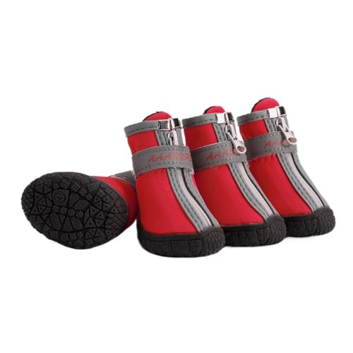 Small Medium Large Hundeschuhe Camouflage Schuhe wasserdichte Anti-rutsch-weichen Hundesportschuhe Hund Stiefel Pfötchen Schutz All Seasons Schuhe von PetPhindU