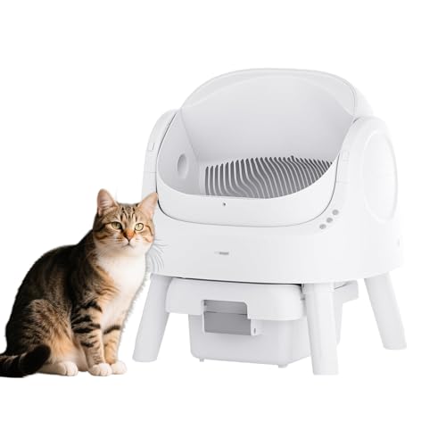 PetPivot Selbstreinigende Katzentoilette, offene Katzentoilette mit Sicherheitssensor PetPivot Selbstreinigende Katzentoilette, offene Katzentoilette mit Sicherheitssensor von PetPivot