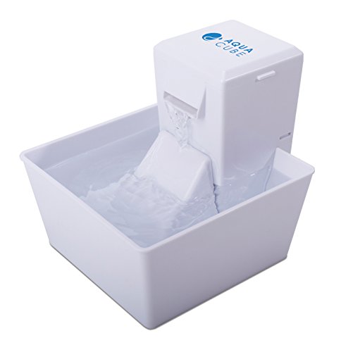 PetSafe Cube Aqua automatischer Trinkbrunnen, Wasserspender für kleine Hunde und Katzen, Mit Aktivkohlefilter, 1,2 Liter PetSafe Cube Aqua automatischer Trinkbrunnen, Wasserspender für kleine Hunde und Katzen, Mit Aktivkohlefilter, 1,2 Liter von PetSafe