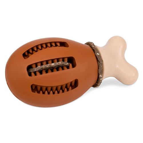 PetSafe Busy Buddy Hühnchen Kauspielzeug mit Leckerli-Ringen für Hunde, für Zahnhygiene, BPA-freier Naturkautschuk, Größe M/L PetSafe Busy Buddy Hühnchen Kauspielzeug mit Leckerli-Ringen für Hunde, für Zahnhygiene, BPA-freier Naturkautschuk, Größe M/L von PetSafe