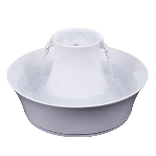 PetSafe Drinkwell Keramik Avalon Haustier Brunnen 2 Liter Automatischer Trinkbrunnen für Katzen und Hunde PetSafe Drinkwell Keramik Avalon Haustier Brunnen 2 Liter Automatischer Trinkbrunnen für Katzen und Hunde von PetSafe