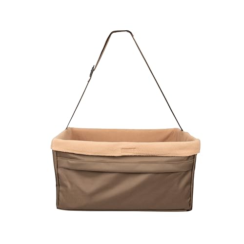 PetSafe Happy Ride Sicherheitssitz für Hunde, Waschmaschinenfeste Einlage, Für Haustiere bis zu 11 kg geeignet, Braun PetSafe Happy Ride Sicherheitssitz für Hunde, Waschmaschinenfeste Einlage, Für Haustiere bis zu 11 kg geeignet, Braun von PetSafe