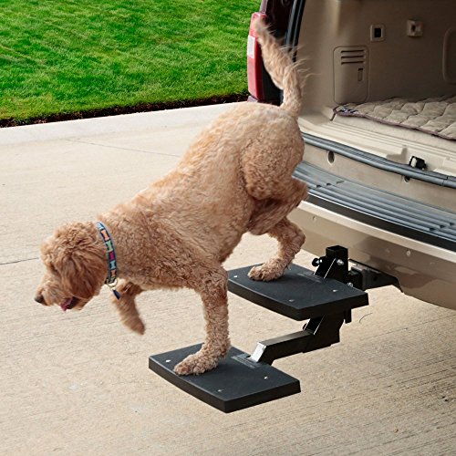 PetSafe Happy Ride Hunde-Kupplungsstufe 5,1 cm großen Fahrzeugkupplung – hohe Zugkraft – zusammenklappbar für Reisen – unterstützt Haustiere bis zu 90 kg – ideal für von PetSafe