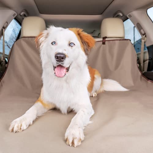 PetSafe Happy Ride Kofferraumabdeckung für Hunde, Wasserdicht und Waschmaschinengeeignet, 178 cm x 127 cm, Beige von PetSafe