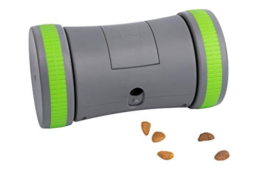 PetSafe Kibble Chase Selbstbewegendes Belohnungsspielzeug, Rollender Snackspender für Hunde, 3 AA-Batterien nötig, 1 Stück (1er Pack) von PetSafe