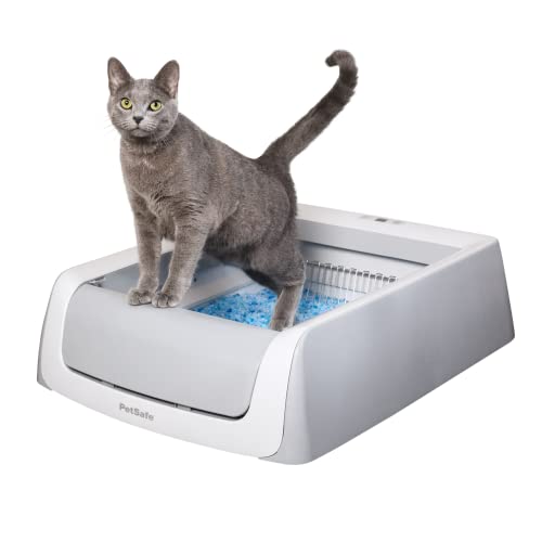 PetSafe ScoopFree selbstreinigende Katzentoilette Automatisches System mit Einwegschale und Kristallstreu, hygienisch, stark saugfähig und staubdicht, 2. Generation, 51.8 x 18.1 x 71.1 cm PetSafe ScoopFree selbstreinigende Katzentoilette Automatisches System mit Einwegschale und Kristallstreu, hygienisch, stark saugfähig und staubdicht, 2. Generation, 51.8 x 18.1 x 71.1 cm von PetSafe