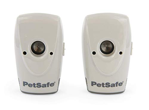 PetSafe Bellkontrolle für Innenräume, Bellsensor mit Ultraschallton, 8 M Reichweiter, 2 3V-Batterien nötig, 2er-Pack von PetSafe