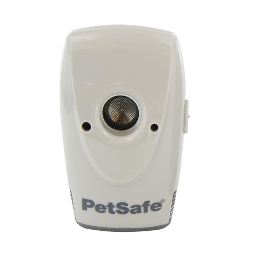 PetSafe Bellkontrolle für Innenräume, Bellsensor mit Ultraschallton, 1er-Pack, 8 M Reichweiter, 2 3V-Batterien nötig PetSafe Bellkontrolle für Innenräume, Bellsensor mit Ultraschallton, 1er-Pack, 8 M Reichweiter, 2 3V-Batterien nötig von PetSafe