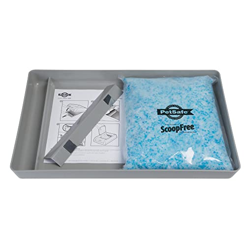 PetSafe Offizielle ScoopFree Mehrweg-Katzenstreu-Schale - Kompatibel mit PetSafe ScoopFree Selbstreinigender Katzentoilette, enthält 2 kg Premium-Kristallstreu, frischer Duft PetSafe Offizielle ScoopFree Mehrweg-Katzenstreu-Schale - Kompatibel mit PetSafe ScoopFree Selbstreinigender Katzentoilette, enthält 2 kg Premium-Kristallstreu, frischer Duft von PetSafe