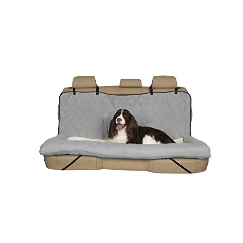 PetSafe Solvit Autositzbezug für Hundebett – Bank, Eimerbezug für Autos, SUVs und LKW, Bank, Large, grau von PetSafe