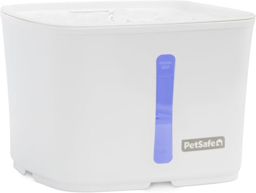 PetSafe Viva Trinkbrunnen für Katzen und kleine Hunde – 1,8 l/64oz, Trinkbrunnen für Katzen für den Innenbereich mit leiser Pumpe, spülmaschinenfest, leichte Reinigung, Wasserfilter enthalten PetSafe Viva Trinkbrunnen für Katzen und kleine Hunde – 1,8 l/64oz, Trinkbrunnen für Katzen für den Innenbereich mit leiser Pumpe, spülmaschinenfest, leichte Reinigung, Wasserfilter enthalten von PetSafe