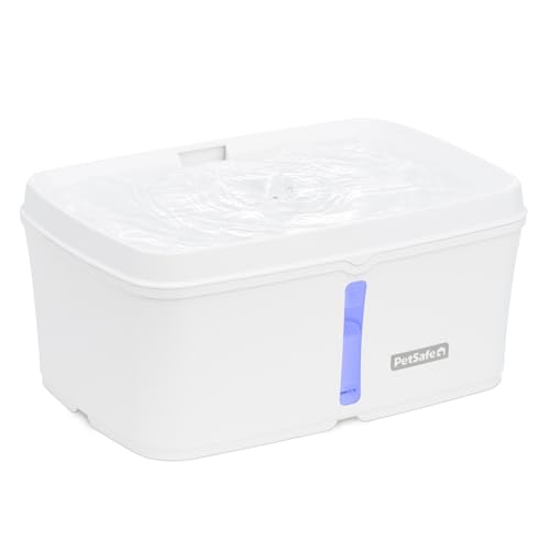 PetSafe Viva Trinkbrunnen für Katzen und kleine Hunde – 4,1 l/140oz, Trinkbrunnen für Katzen für den Innenbereich mit extrem leiser Pumpe, spülmaschinenfest, leichte Reinigung, Wasserfilter enthalten PetSafe Viva Trinkbrunnen für Katzen und kleine Hunde – 4,1 l/140oz, Trinkbrunnen für Katzen für den Innenbereich mit extrem leiser Pumpe, spülmaschinenfest, leichte Reinigung, Wasserfilter enthalten von PetSafe