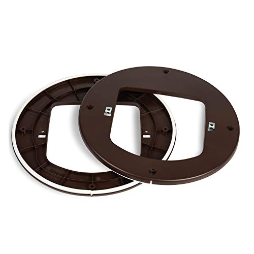 Petsafe Installationsadapter Für Mikrochip Katzenklappe, Glas Montage Adapter, Für Fenster, Wände Und Metalltüren, Braun, 1 Stück (1er Pack) Petsafe Installationsadapter Für Mikrochip Katzenklappe, Glas Montage Adapter, Für Fenster, Wände Und Metalltüren, Braun, 1 Stück (1er Pack) von PetSafe