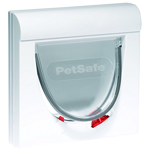 Staywell 932GIFD Klassische Katzenklappe, 4-Wege-Verschlusssystem, magnetisch von PetSafe