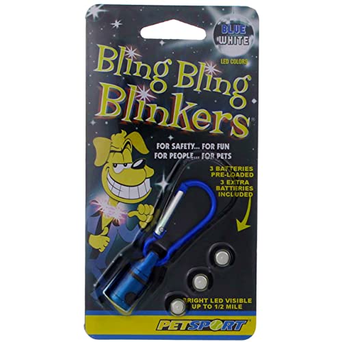 (6 Pack) Petsport Bling Bling Blinkers Non-Toxic Safe Toy for Dogs von PetSport