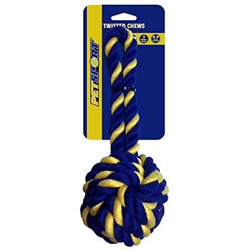PetSport Hundeseilspielzeug Geflochtenes Baumwollseil 28 cm Monkey Fist Large PetSport Hundeseilspielzeug Geflochtenes Baumwollseil 28 cm Monkey Fist Large von PetSport