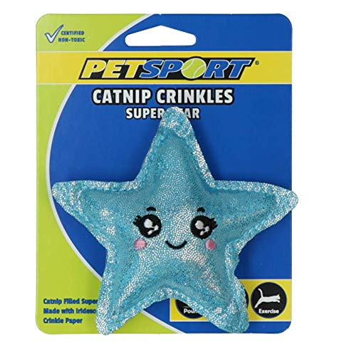 PetSport Catnip Crinkles - Super Star von PetSport