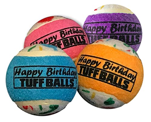 PetSport Happy Birthday Tuff Balls small von PetSport