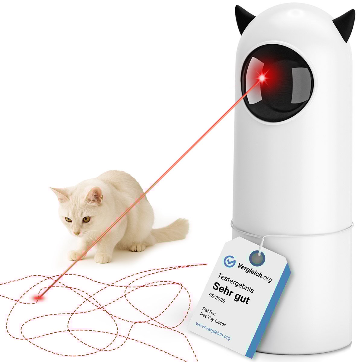 PetTec Katzenspielzeug Laserpointer von PetTec