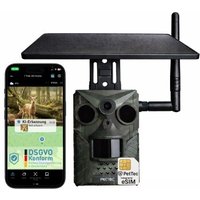 PetTec Pet Cam Trail 4G mit Solar Panel von PetTec