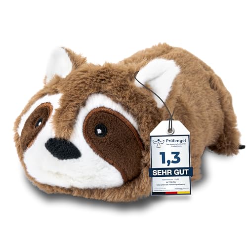 PetTec® Interaktives Katzenspielzeug Elektrisch zur Selbstbeschäftigung - Beweglicher Waschbär mit Katzenminze - Interactive Cat Toy - Automatisches Katzenspielzeug - Katzen Spielsachen Spielzeug PetTec® Interaktives Katzenspielzeug Elektrisch zur Selbstbeschäftigung - Beweglicher Waschbär mit Katzenminze - Interactive Cat Toy - Automatisches Katzenspielzeug - Katzen Spielsachen Spielzeug von PetTec