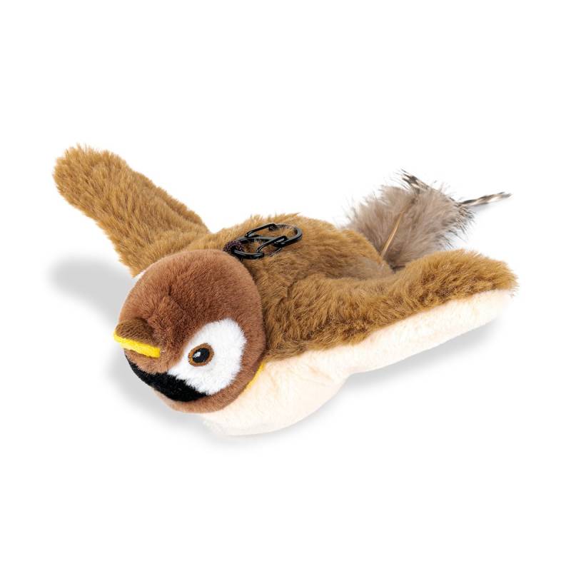 PetTec interaktives Plüschtier für Katzen - Spatz von PetTec