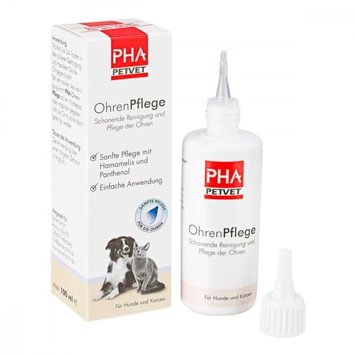 PHA Ohrenpflege für Hunde Tropfen 100 ml von PetMedical GmbH