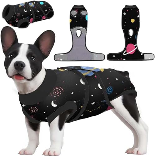 PetWarm Genesungsanzug für Hunde, weibliche Spay, Genesungsanzug für weibliche männliche Hunde, professionelles Haustier-Genesungsshirt, Bauchwunden, Bandagen, verhindert das Lecken von von PetWarm
