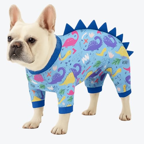 PetWarm Hunde-Pyjama, Dinosaurier-Druck, alle Jahreszeiten, Blau, Größe M PetWarm Hunde-Pyjama, Dinosaurier-Druck, alle Jahreszeiten, Blau, Größe M von PetWarm