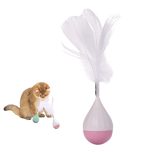Petalum Interaktives Katzenspielzeug Spielzeug mit Federn Tumbler Spielzeug für Katzen Federspielzeug Petalum Interaktives Katzenspielzeug Spielzeug mit Federn Tumbler Spielzeug für Katzen Federspielzeug von Petalum