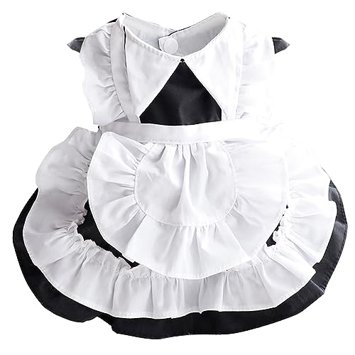 Petalum Kleid für Katzen, Prinzessinnen-Kostüm, Hundekostüm, elegant, niedlich, Lolita, Gothic, für kleine bis mittelgroße Größe Petalum Kleid für Katzen, Prinzessinnen-Kostüm, Hundekostüm, elegant, niedlich, Lolita, Gothic, für kleine bis mittelgroße Größe von Petalum
