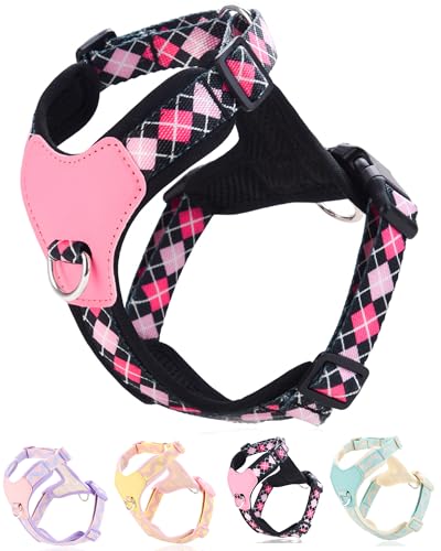 Petank Black xs Hundegeschirr für kleine Hunde, kein Ziehen, Easy Walk Hundegeschirr, verstellbares Hundewestengeschirr Petank Black xs Hundegeschirr für kleine Hunde, kein Ziehen, Easy Walk Hundegeschirr, verstellbares Hundewestengeschirr von Petank