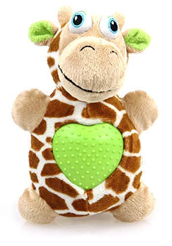 Petastic Hundespielzeug Hearties Plüschspielzeug (Giraffe) von Petastic