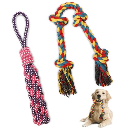 Petbobi Seilspielzeug für kleine Hunde – langlebige Premium-Baumwolle zum Zahnen, interaktives Tauziehen, um sie zu beschäftigen, bestes unzerstörbares Kauspielzeug für Welpen, Hunde, Kauspielzeug für Petbobi Seilspielzeug für kleine Hunde – langlebige Premium-Baumwolle zum Zahnen, interaktives Tauziehen, um sie zu beschäftigen, bestes unzerstörbares Kauspielzeug für Welpen, Hunde, Kauspielzeug für von Petbobi