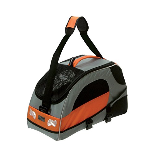 Petego SWB Sport Wagon Transporttasche für Haustiere, Silber/orange Petego SWB Sport Wagon Transporttasche für Haustiere, Silber/orange von Petego