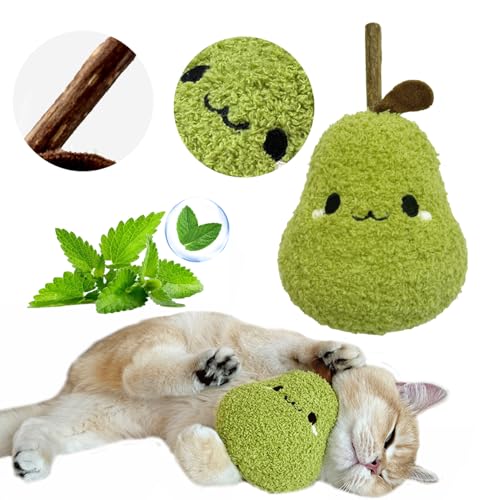 Petelligent Langlebiges und interaktives Katzenminze-Spielzeug zum Zahnen, Silvervine Stick Katzenspielzeug: Kaustab, Zähneknirschen und kaubare Katzenpuppe für die Unterhaltung Ihres Haustiers Petelligent Langlebiges und interaktives Katzenminze-Spielzeug zum Zahnen, Silvervine Stick Katzenspielzeug: Kaustab, Zähneknirschen und kaubare Katzenpuppe für die Unterhaltung Ihres Haustiers von Petelligent