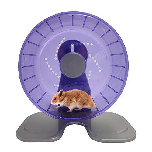 Petest Hamster Laufrad Leise Spinner Hamster Laufräder Durchmesser 21,1 cm Lila von Petest